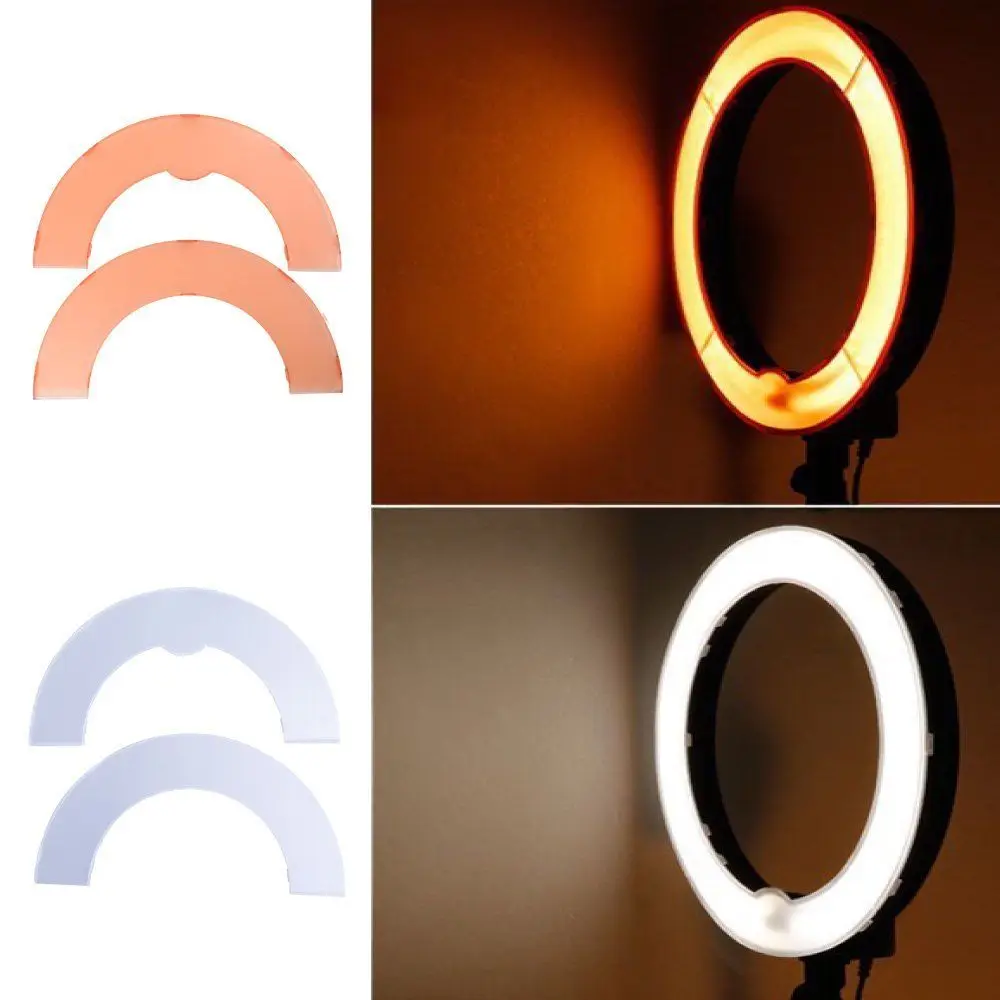 Studio Dimmable 400W 34cm Photographic Lighting Ring Light With Color Filter for Tabletop Makeup Beauty Selfie 220V | Электроника