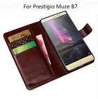 Чехол для Prestigio Muze B7, роскошный чехол-кошелек из искусственной кожи, чехол для Prestigio Muze B7, чехол с откидной крышкой, защитная задняя крышка для телефона, сумки