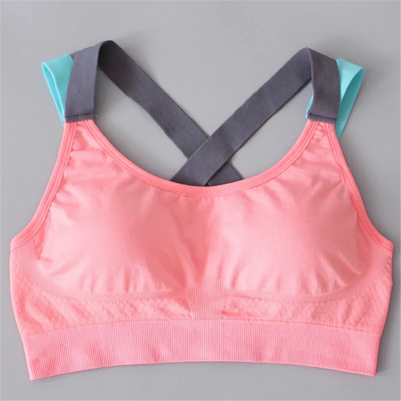ESHINES сексуальный женский фитнес-Бюстгальтер Мягкий компрессионный спортивный