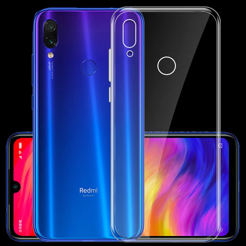 Мягкие силиконовые прозрачные чехлы из ТПУ для Xiaomi Redmi K20 Redmi7 7A 6A Note 5 6 7 Pro чехол