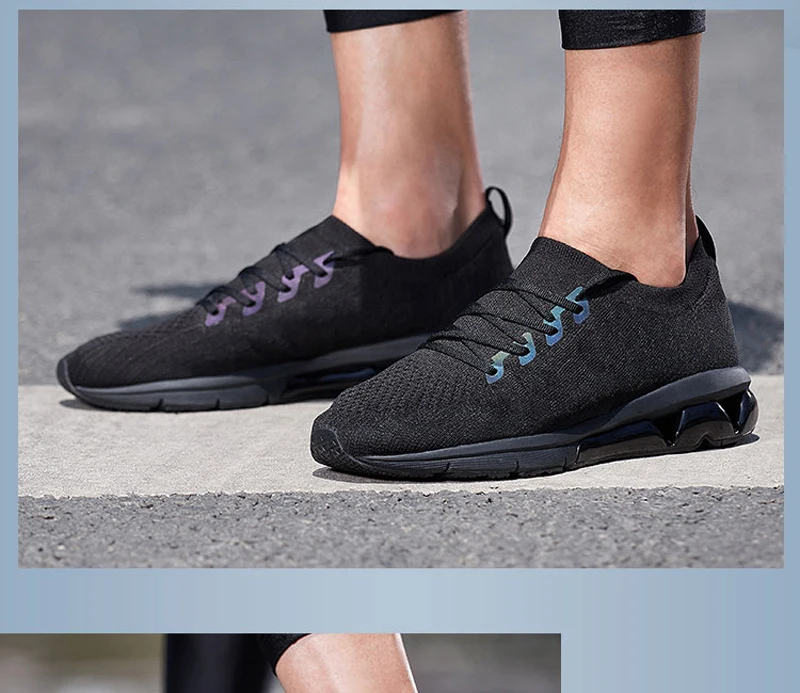 Li-Ning мужские беговые кроссовки с пузырьковой дуговой подушкой, светоотражающие спортивные кроссовки с дышащей подкладкой ARHN049 XYP753