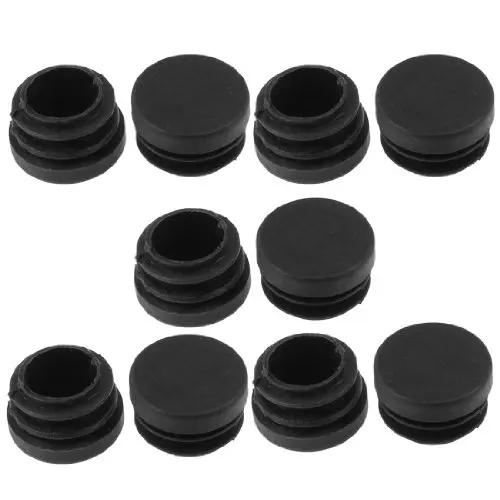 Ножки стула стола с фокусным расстоянием 25 мм Диаметр Пластик Кепки круглый