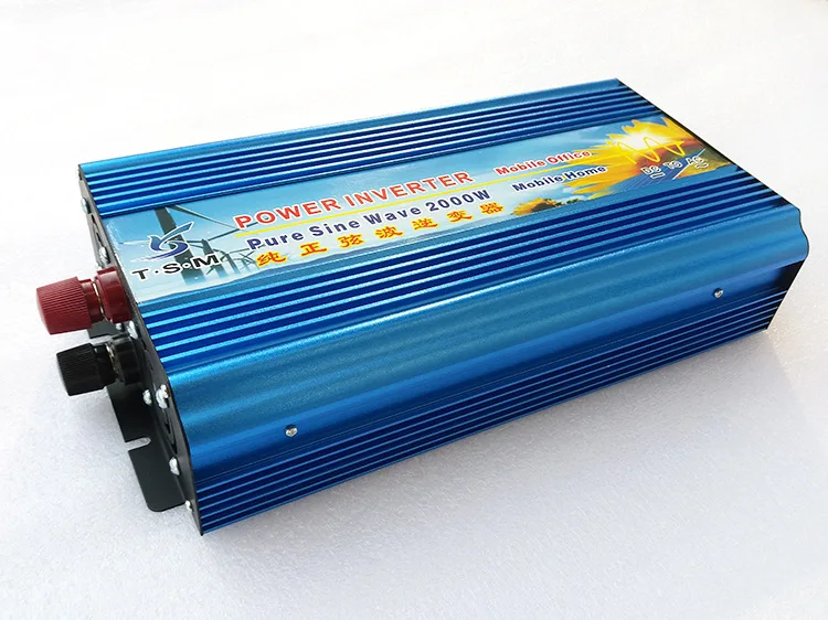 

2000W Pure Sine Wave Inverter 12V/24V Dc to Ac 110V/120V/240V Off Grid Solar Inverter 2000W Power Inverter 24V