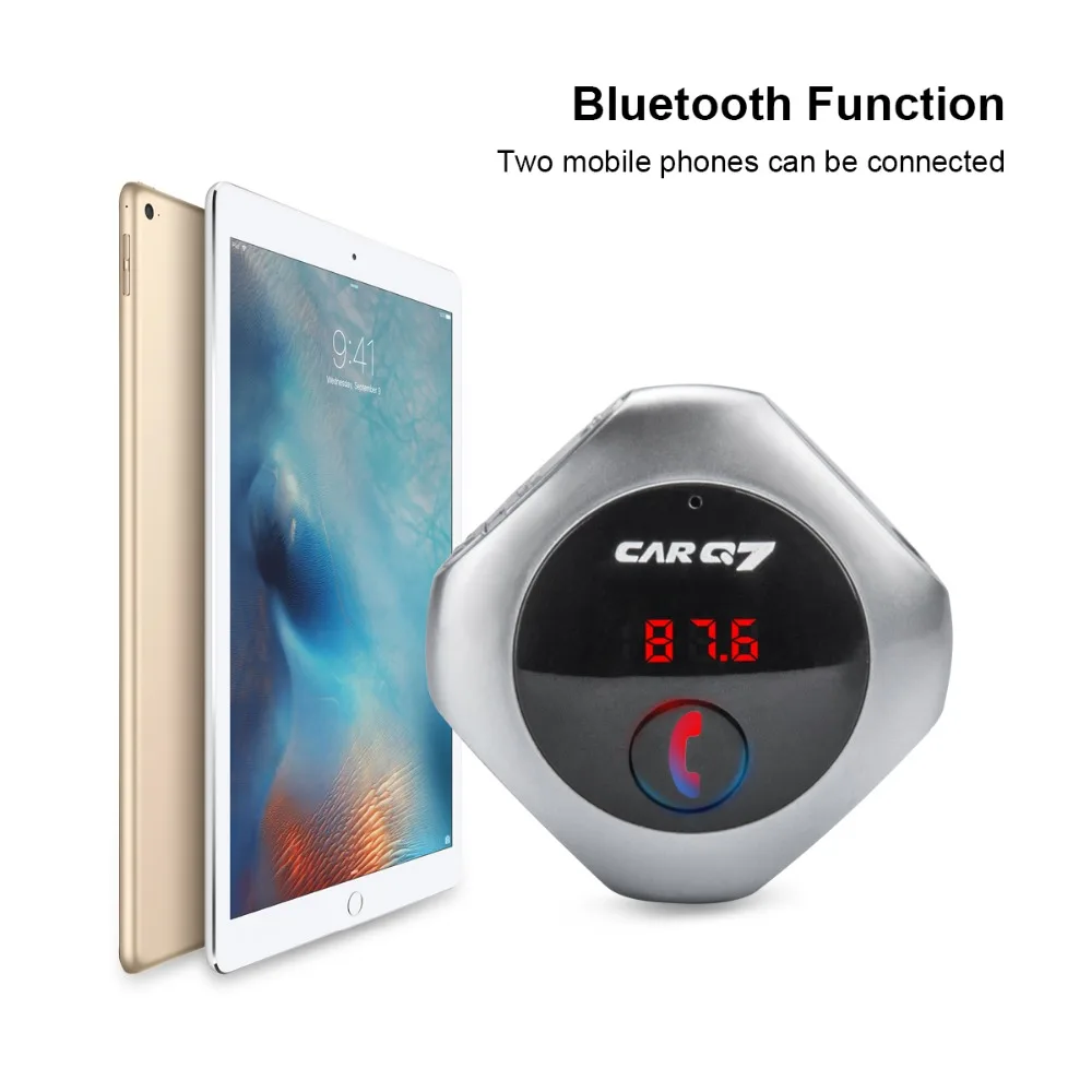 Bluetooth беспроводной MP3 плеер fm передатчик модулятор адаптер A2DP 3 5 мм AUX аудио