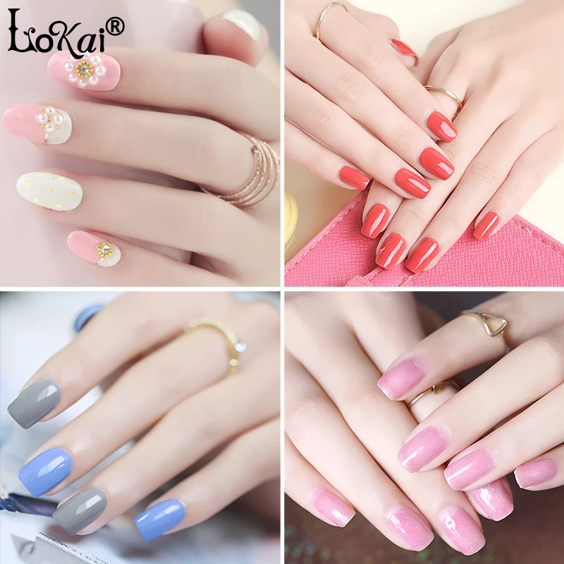 Гель лак Lokai для ногтей Базовый дизайна праймер маникюра 90 цветов 10 мл|primer for nails|gel