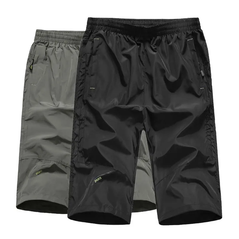 

NEW 2020 Outdoor Summer Men's Sport GYM Running Training Fitness shorts Jogger Basketball shorts men ZIpper Pocket Plus Size 5XL
