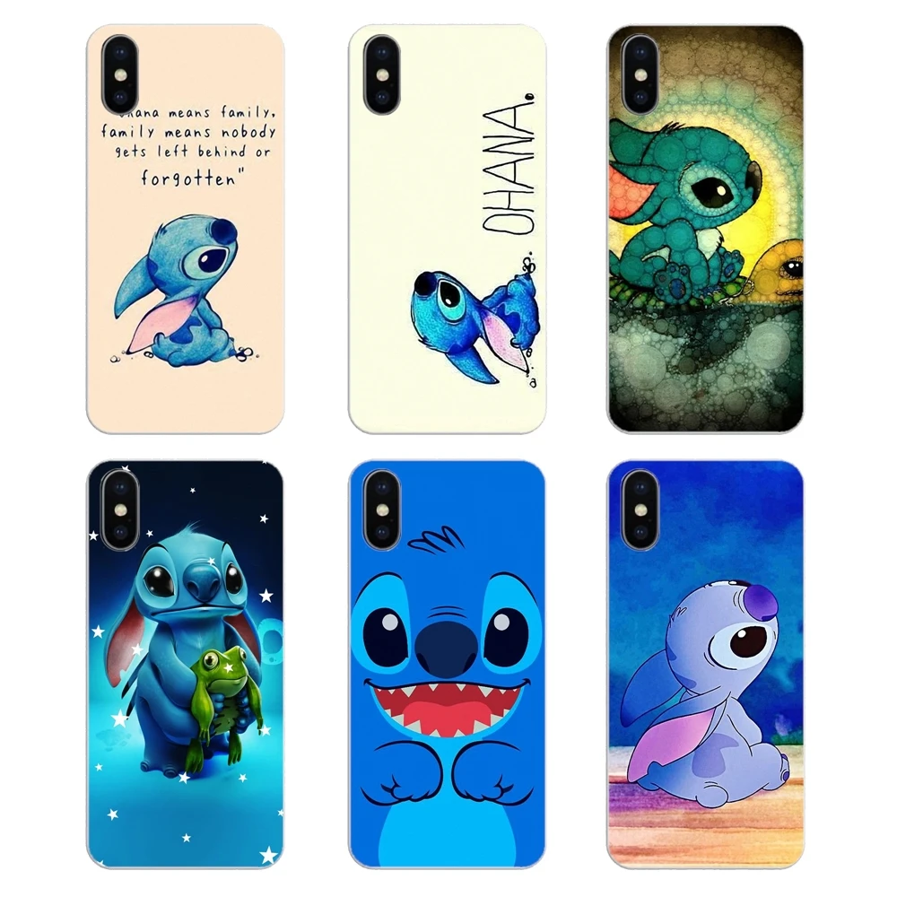 Lilo and Stitch Ohana sweety FAMIL Silicone Bag Case For Huawei Honor 8 8C 8X 9 10 7A 7C Mate 20 Lite Pro P Smart Plus |