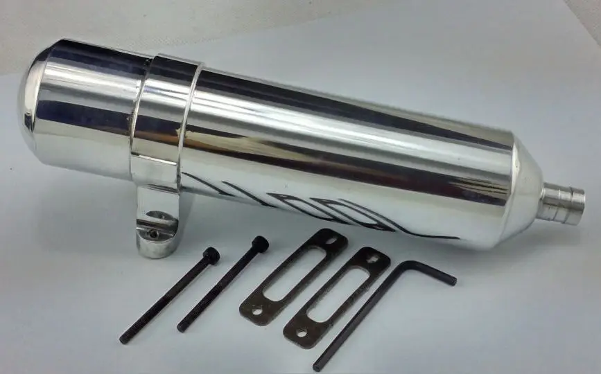 Комплект труб для выхлопных газов двигателя RC Nitro ASP OS 52H 46H мотор 40 50 стеклянный