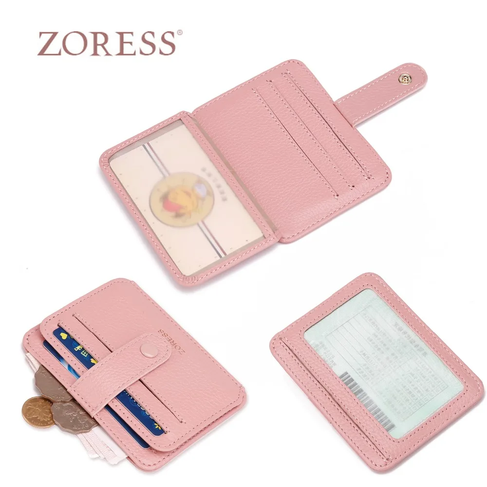 Zoress Мода Сельма кредитной держатель для карт кошелек из натуральной кожи мини