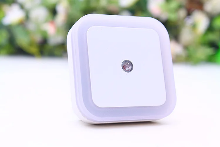 Светодиодный ночной Светильник Мини Сенсор ЕС США Plug Новинка квадратный Спальня лампа для ребенка подарок Романтический красочные светильник s для украшения дома