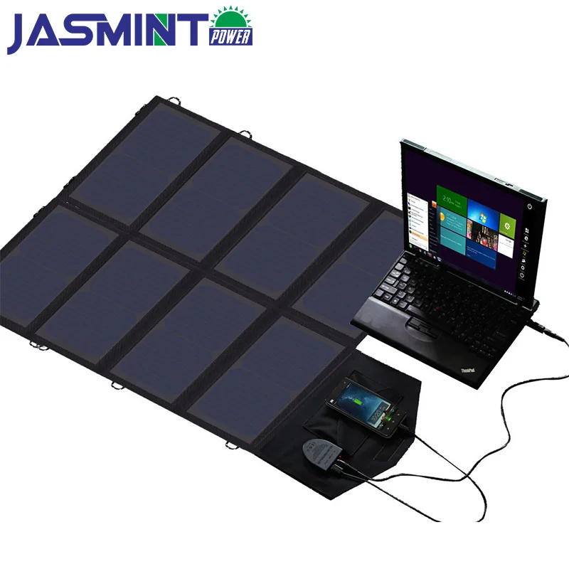 SUNPOWER 40 Вт солнечное зарядное устройство портативное s 5 в USB 12 В 18 зарядка для