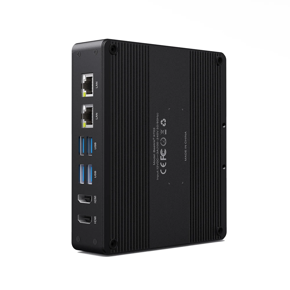 Beelink KT03 Подлинная windows 10 Мини ПК Процессор J3455 ТВ коробке 2 HDMI Двойной выход