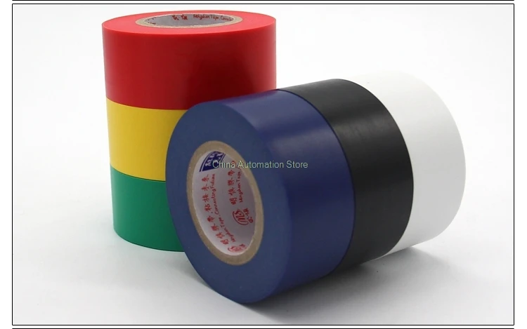 6 шт. изолента клейкая лента ПВХ 3 см шириной 18 м Длинные цветов | Обустройство дома