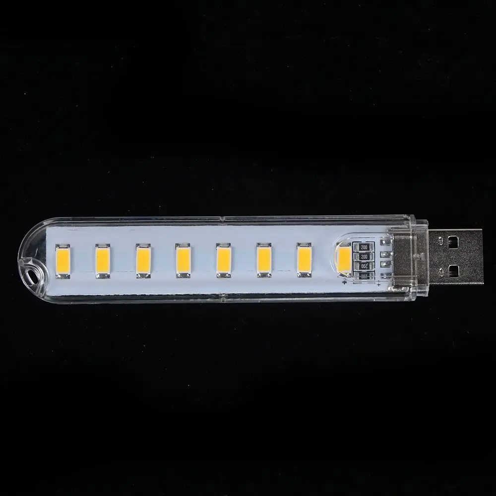 1 шт. USB светодиодный ночник лампа для чтения ноутбука компьютера мобильного