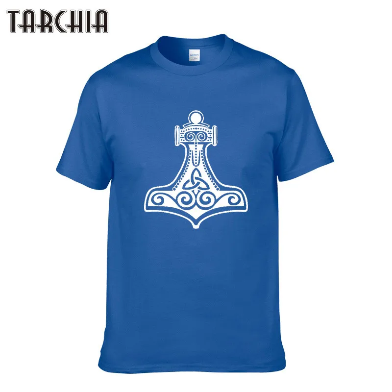 Футболка TARCHIA мужская с круглым вырезом стильная тенниска в стиле хип-хоп