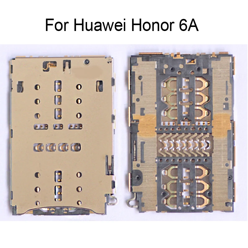 Оригинальный новый держатель для гнезда SIM карты Huawei Honor 6A слот A6