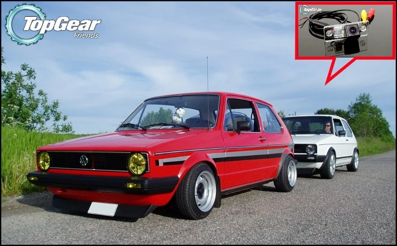 

Car Camera For Volkswagen VW Rabbit / Caribe / Cabrio A3 1H High Quality Rear View Back Up Camera For TOPGEAR Fans | CCD + RCA
