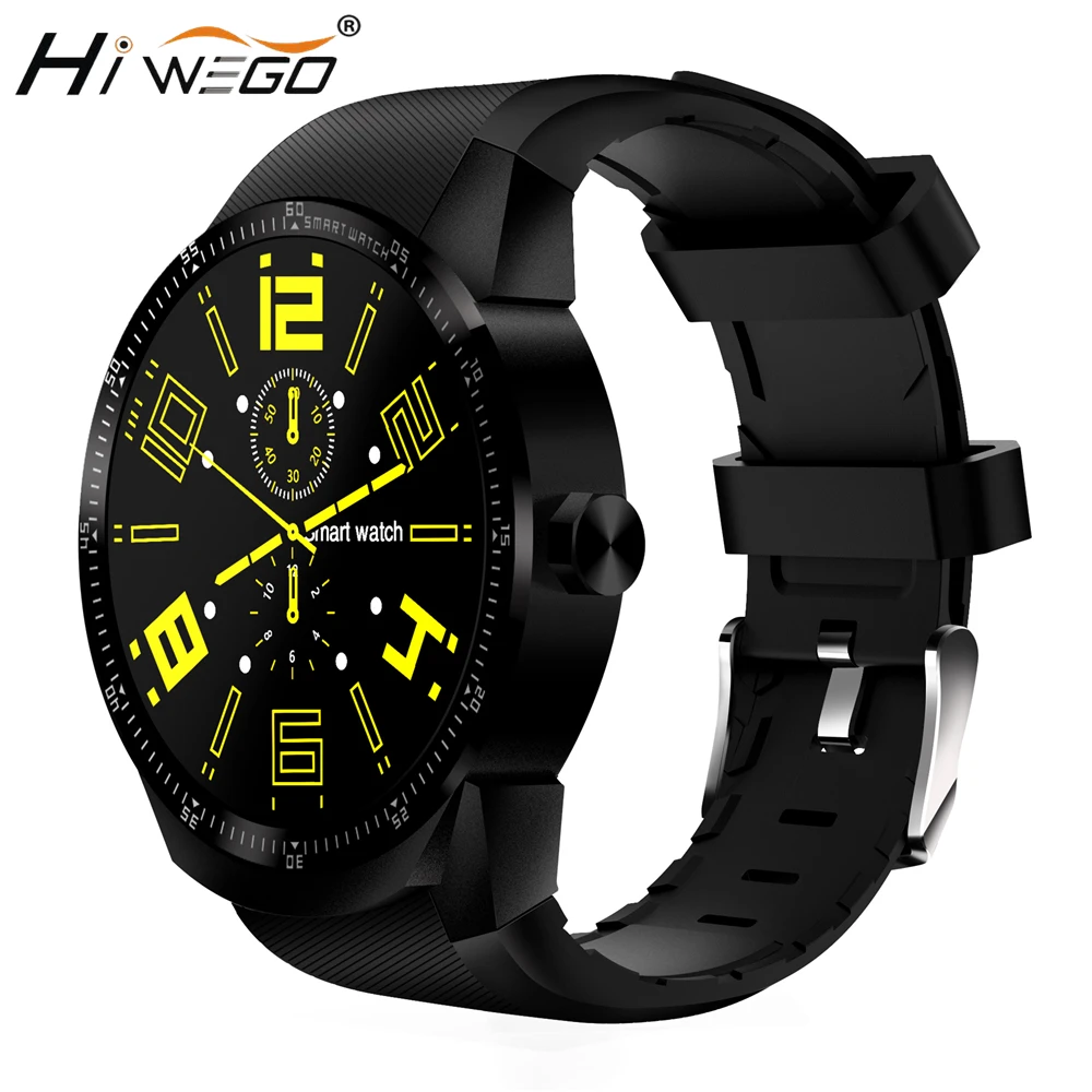 Смарт часы HIWEGO K98H 3G GPS Wi Fi Android 4 1 поддержка SIM карт пульсометр 2 ГГц Гб ПЗУ