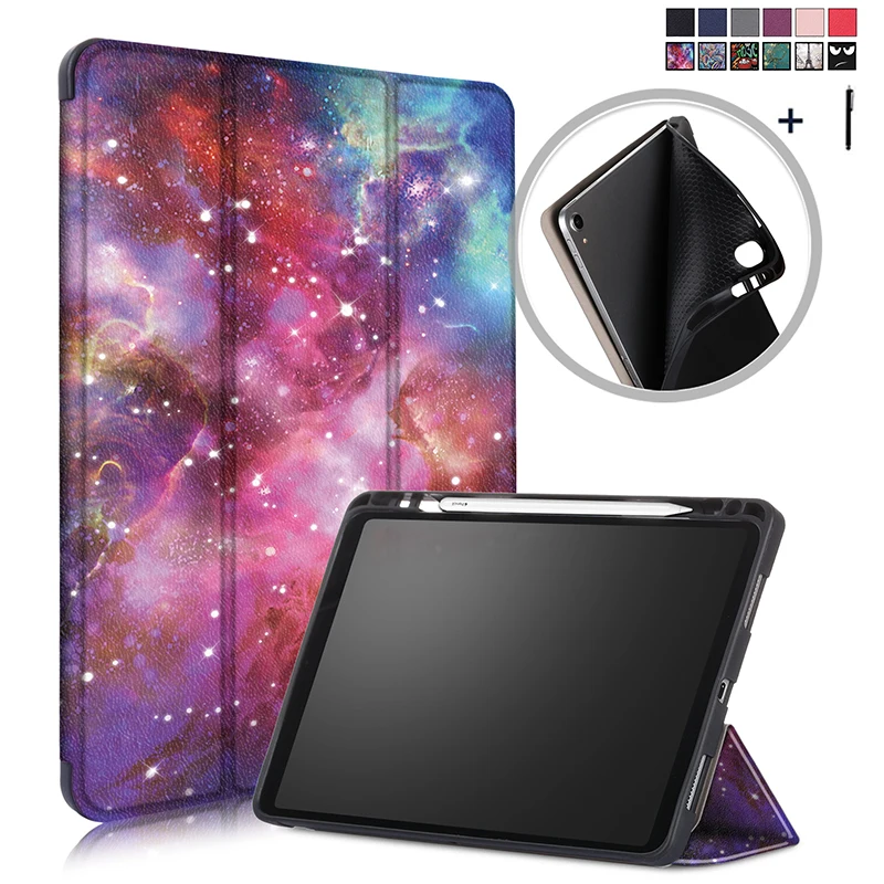 Кожаный флип-чехол с держателем для ручки iPad Pro 11 ''Smart Wake Sleep Cover 11'' чехол
