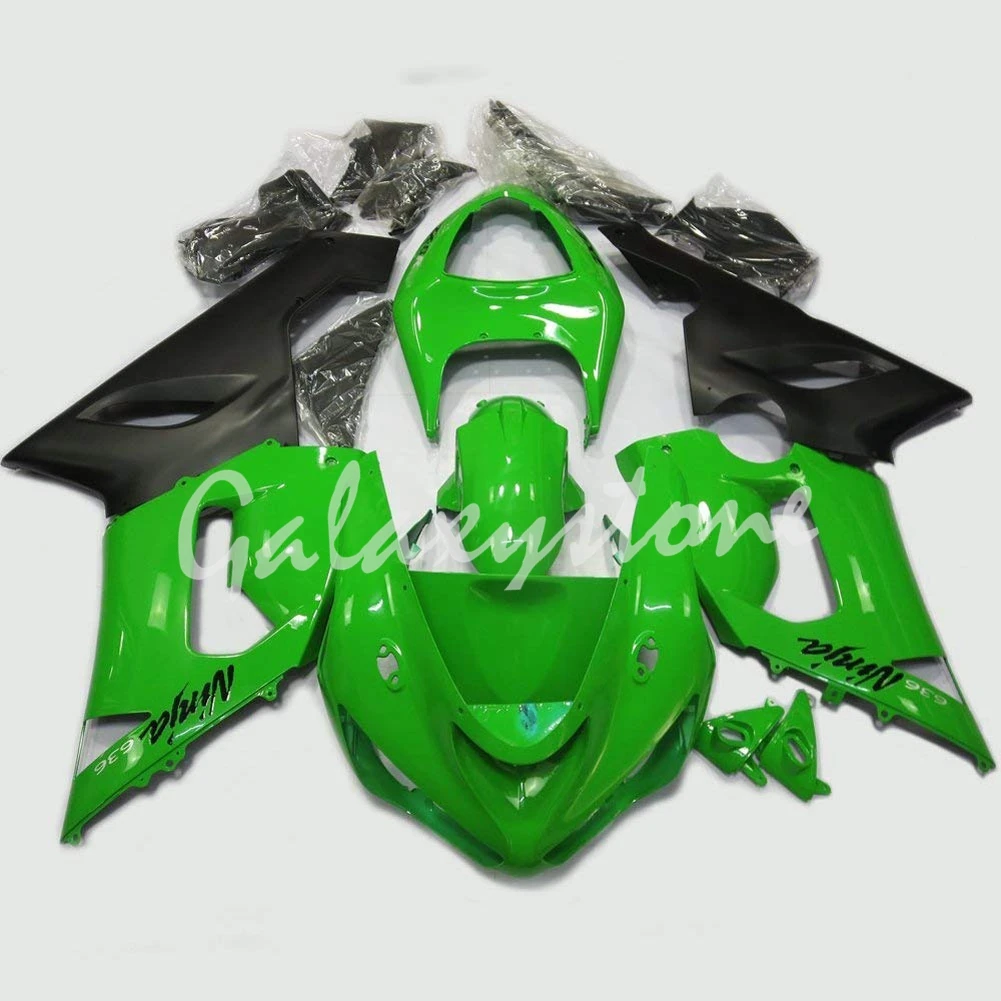 Для Kawasaki Ninja ZX6R 636 2005 2006 05 06 литья под давлением обтекателя Kit | Автомобили и
