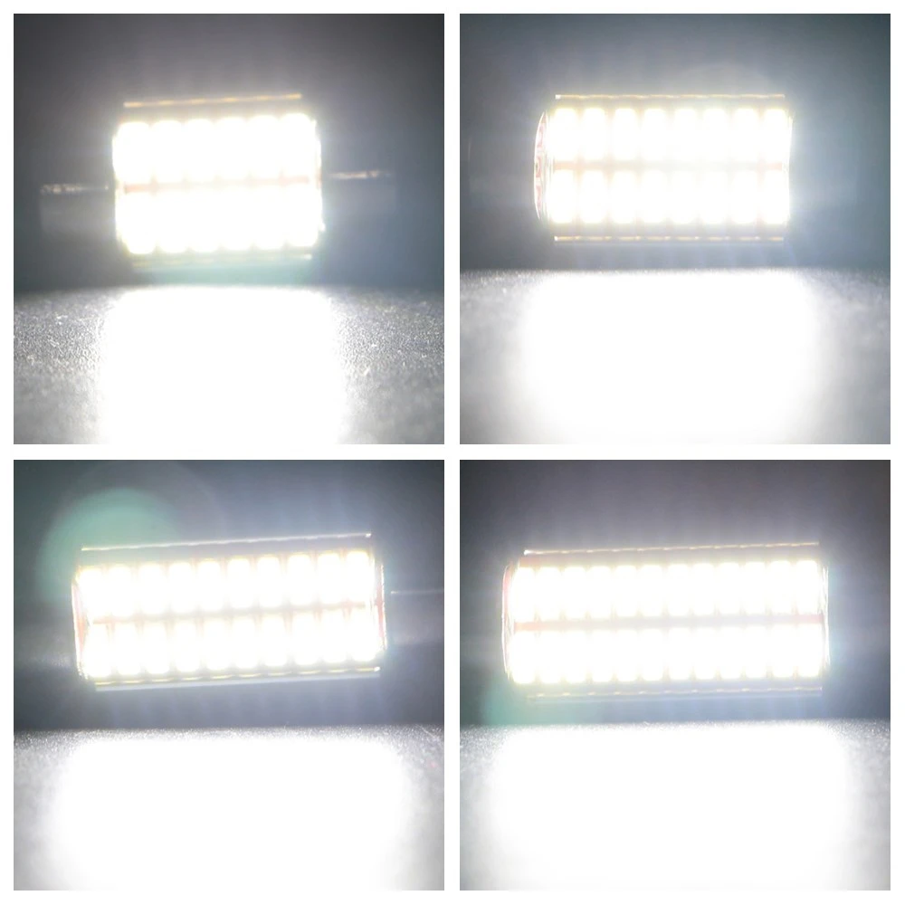 10X 9 в 16 белый C5W Canbus 31 мм 36 39 41 4014 12 SMD 20 24 лампы для автомобильных дверей чтения|41mm led