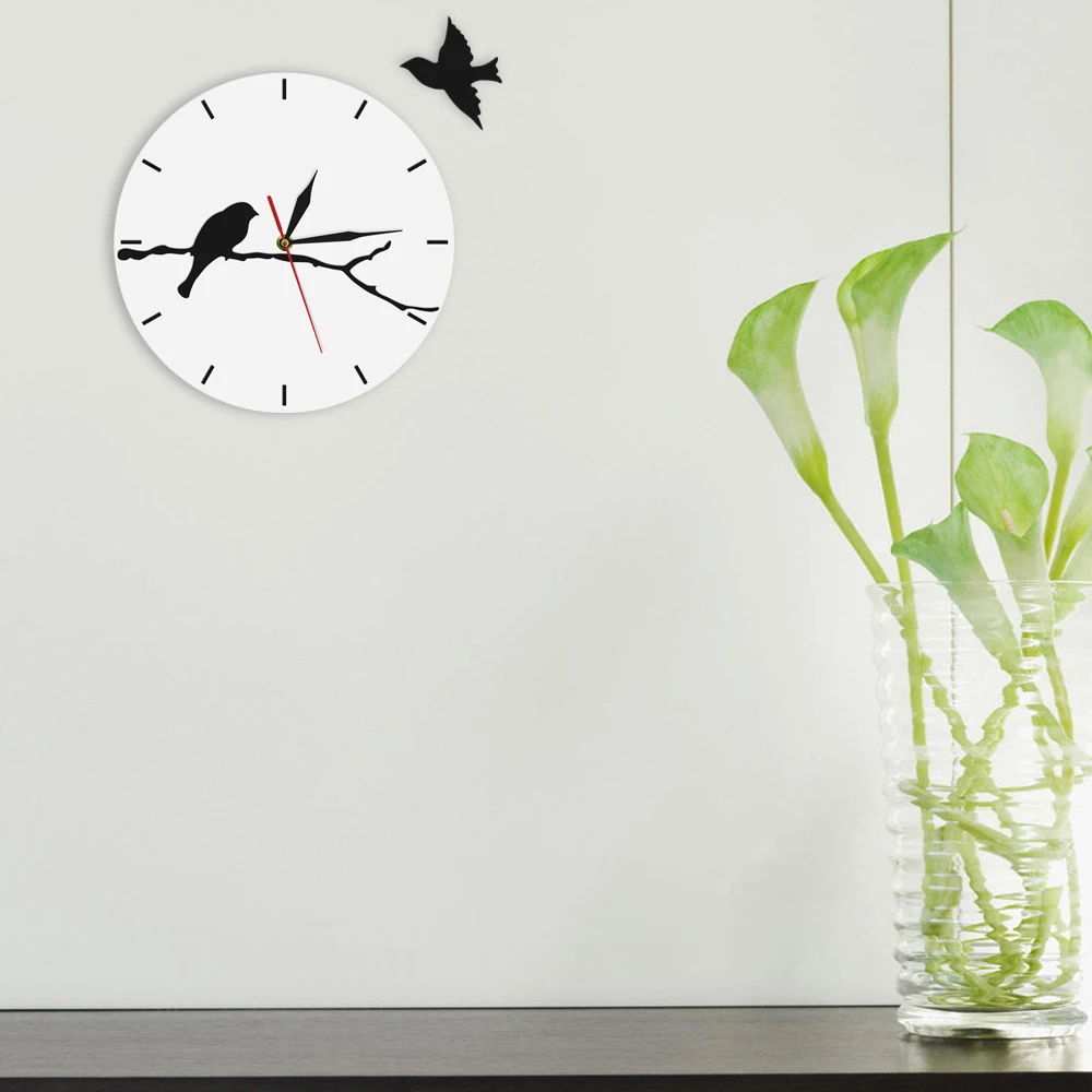 1 шт. настенные кварцевые часы с животными|quartz wall clock|bird clockclock animals |