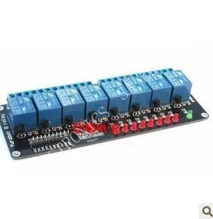 

[BELLA]New original microcontroller board 8 relay expansion board module 5V--5pcs/lot