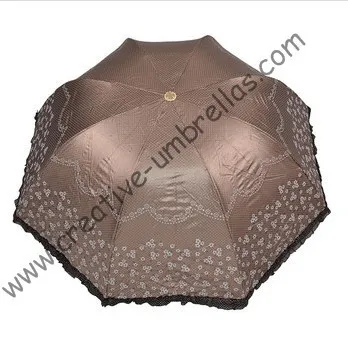 Сверхлегкий зонтик 100% солнцезащитный UPF&gt50 + женский 8k ребра черное серебряное