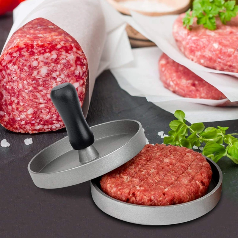 1 компл. Металлический антипригарный гамбургер пресс es мясо говядины гриль