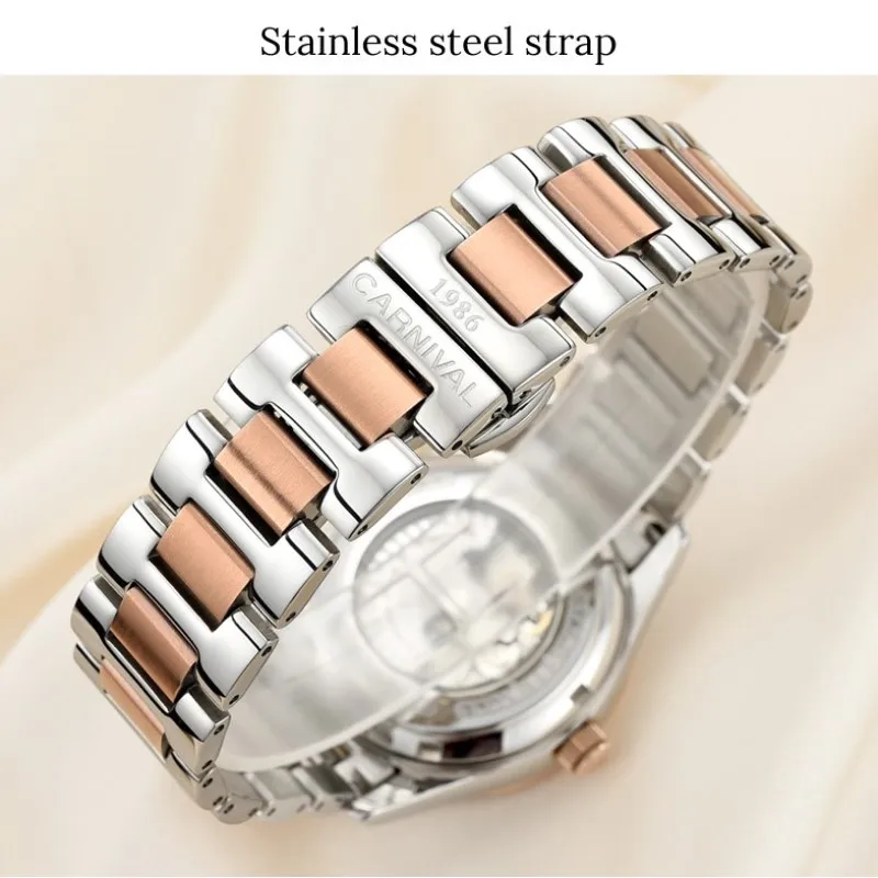 Роскошные Механические часы Montre femme 2018 женские карнавальные автоматические с