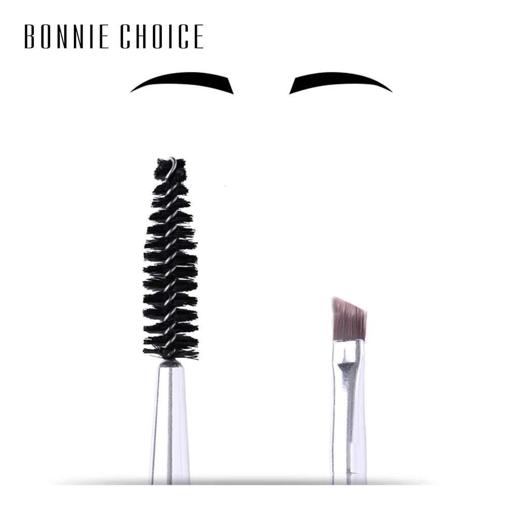 BONNIE CHOICE двусторонняя щетка для бровей спиральная расческа Эфирное смешивание