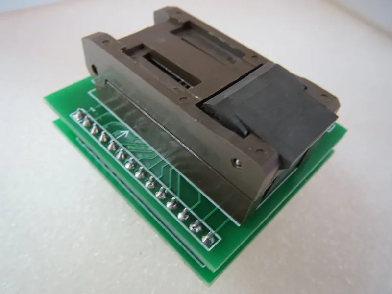 SOP28 SOIC28 FP28-1.27-08 Ожоговая розетка с золотым покрытием IC испытательный стенд для