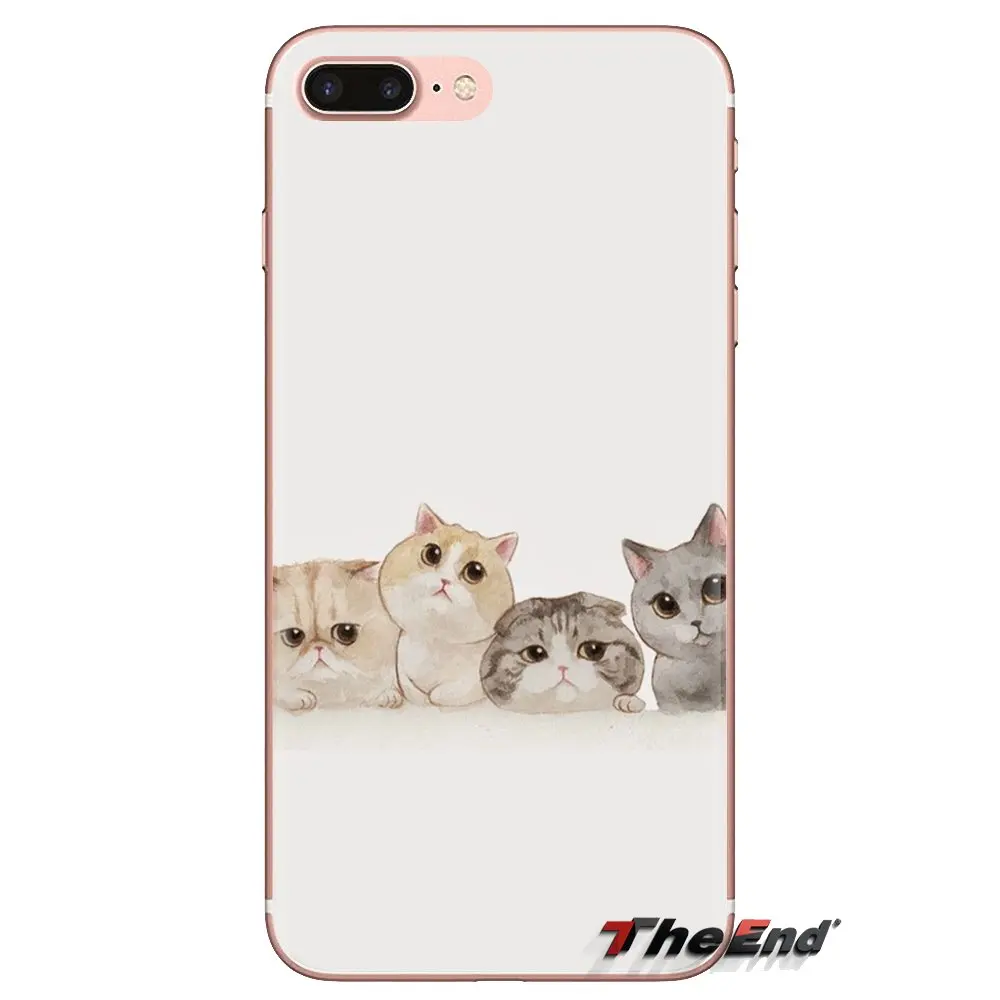 Animal Cat Grain For Oneplus 3T 5T 6T Nokia 2 3 5 6 8 9 230 3310 2.1 3.1 5.1 7 Plus 2017 2018 Transparent Soft Cases Covers |