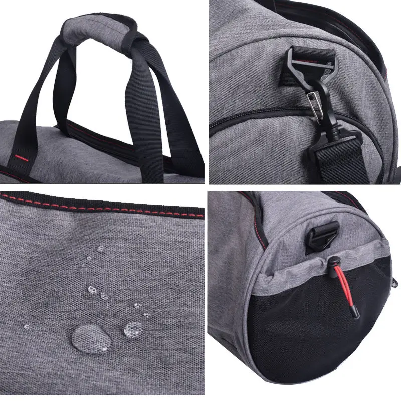 Waterproof Sports Gym Bag Women Men Bag Fitness Yoga Mat Tas For Training Men Gymtas Sac De Sport traveling handbags XA584wa