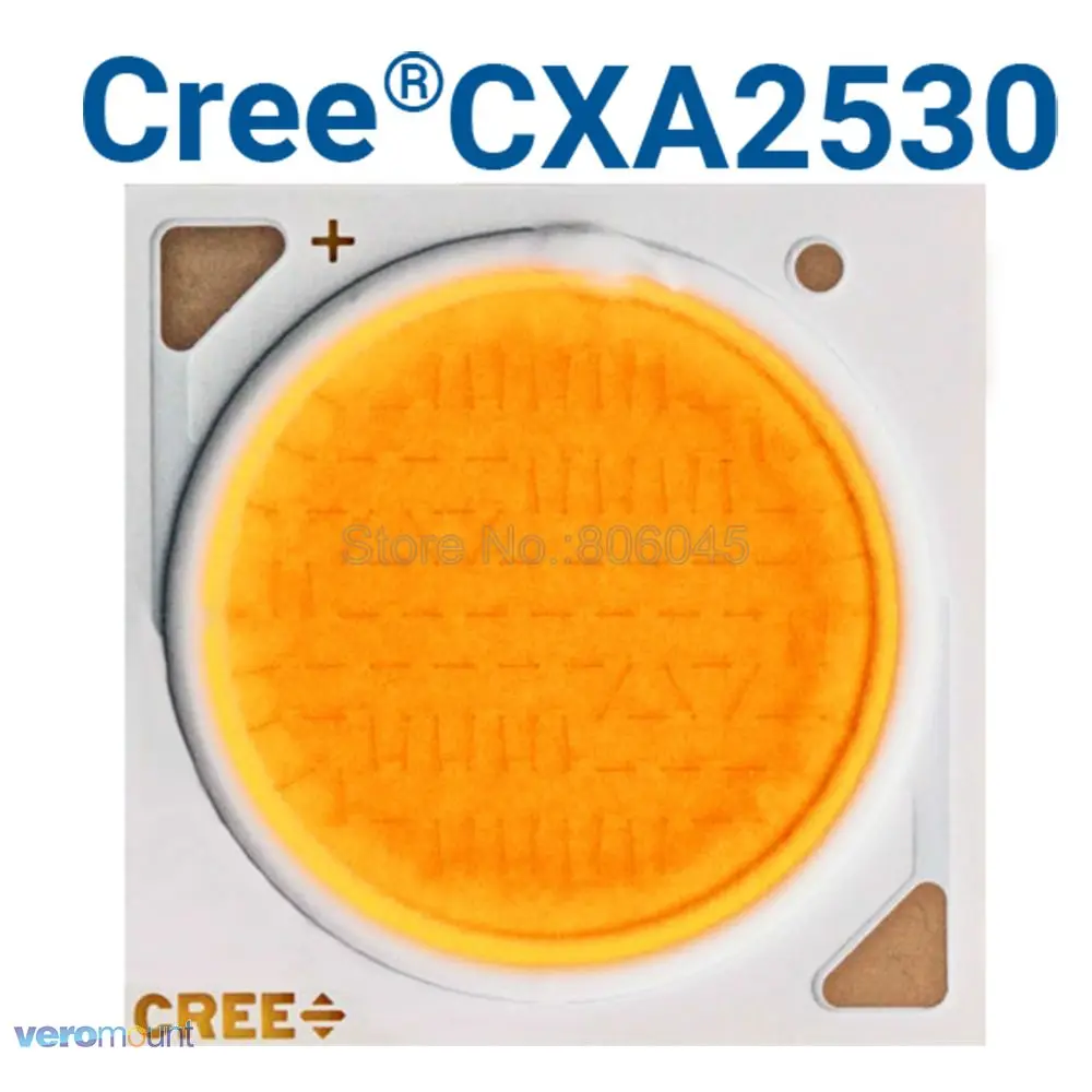 CXA2530 Cree CXA1304 CXA1507 CXA1816 CXA1820 CXA2011 CXA2520 CXA2530 CXA2540 CXA3050 нейтральный белый/теплый белый COB Чип-диод светодиодный массив - Испускаемый цвет: CXA2530