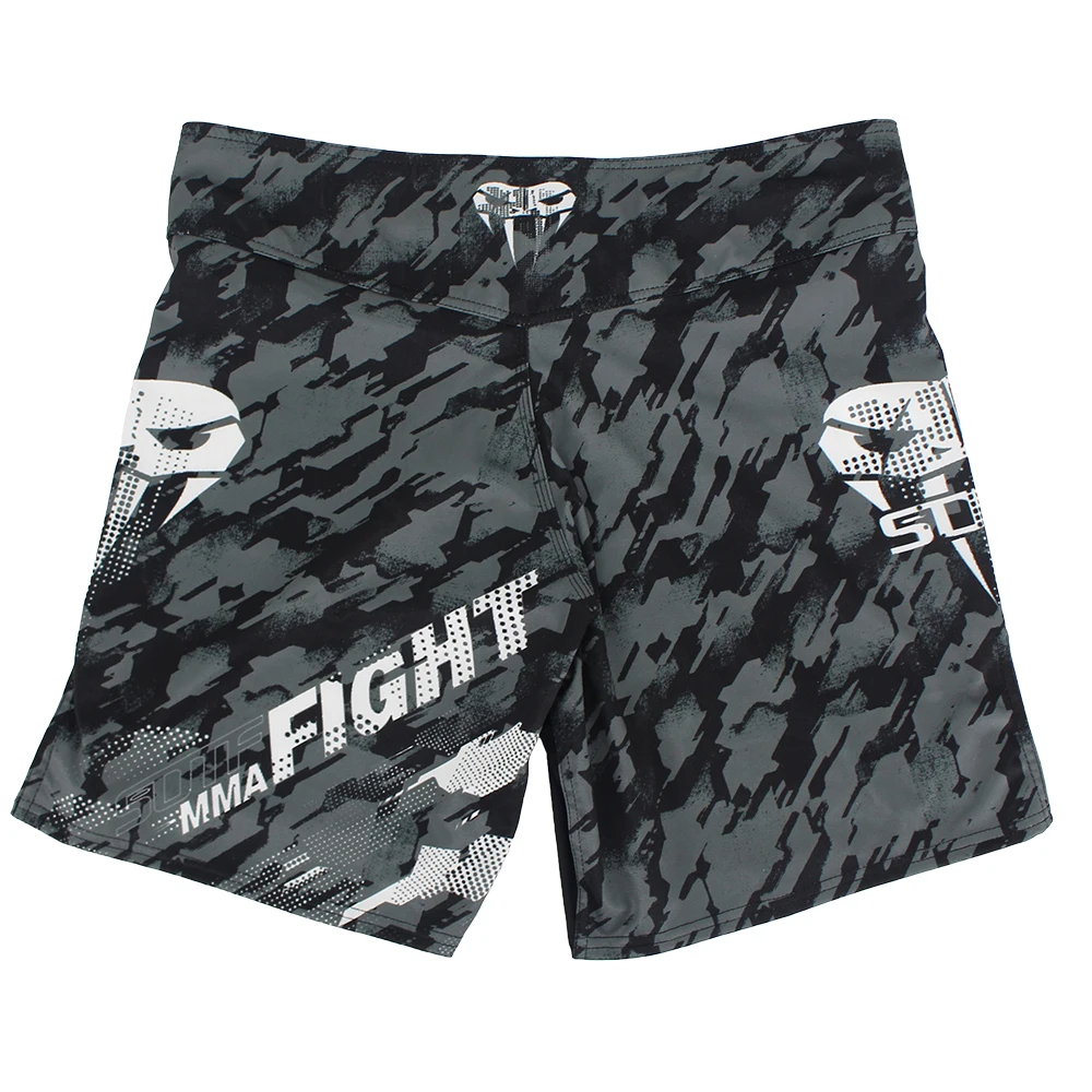 SOTF mma камуфляжные мужские и женские шорты для взрослых Venomous snake с геометрическим