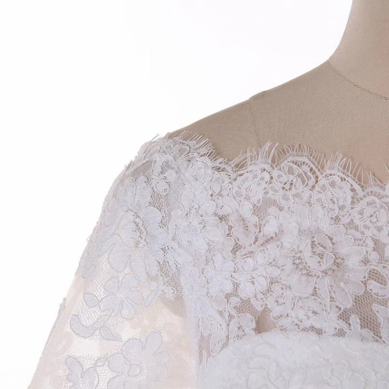 Vestido de noiva princes кружевное свадебное платье прозрачное Robe mariee 2018 | Свадьбы и