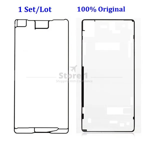 

1Set Original LCD Supporting Frame Sticker + Back Glass Cover Glue Waterproof Sticker for Sony Xperia X Performance