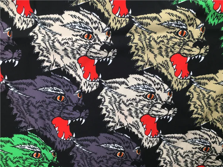 Новинка 2019 модные рубашки поло в стиле хип-хоп с принтом злого волка хлопковая