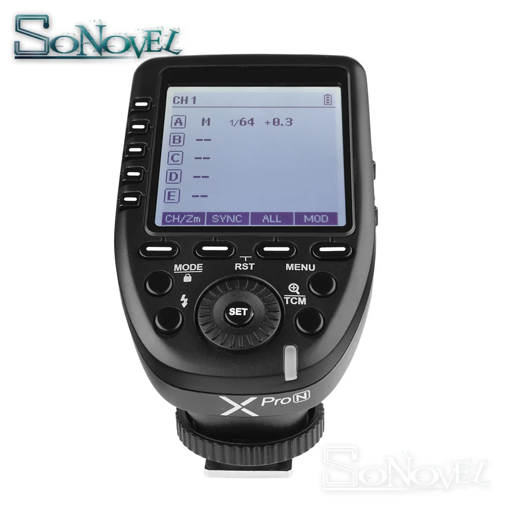 В наличии Godox i-TTL II 2 4G Беспроводная система X Высокоскоростная синхронизация 8000 с