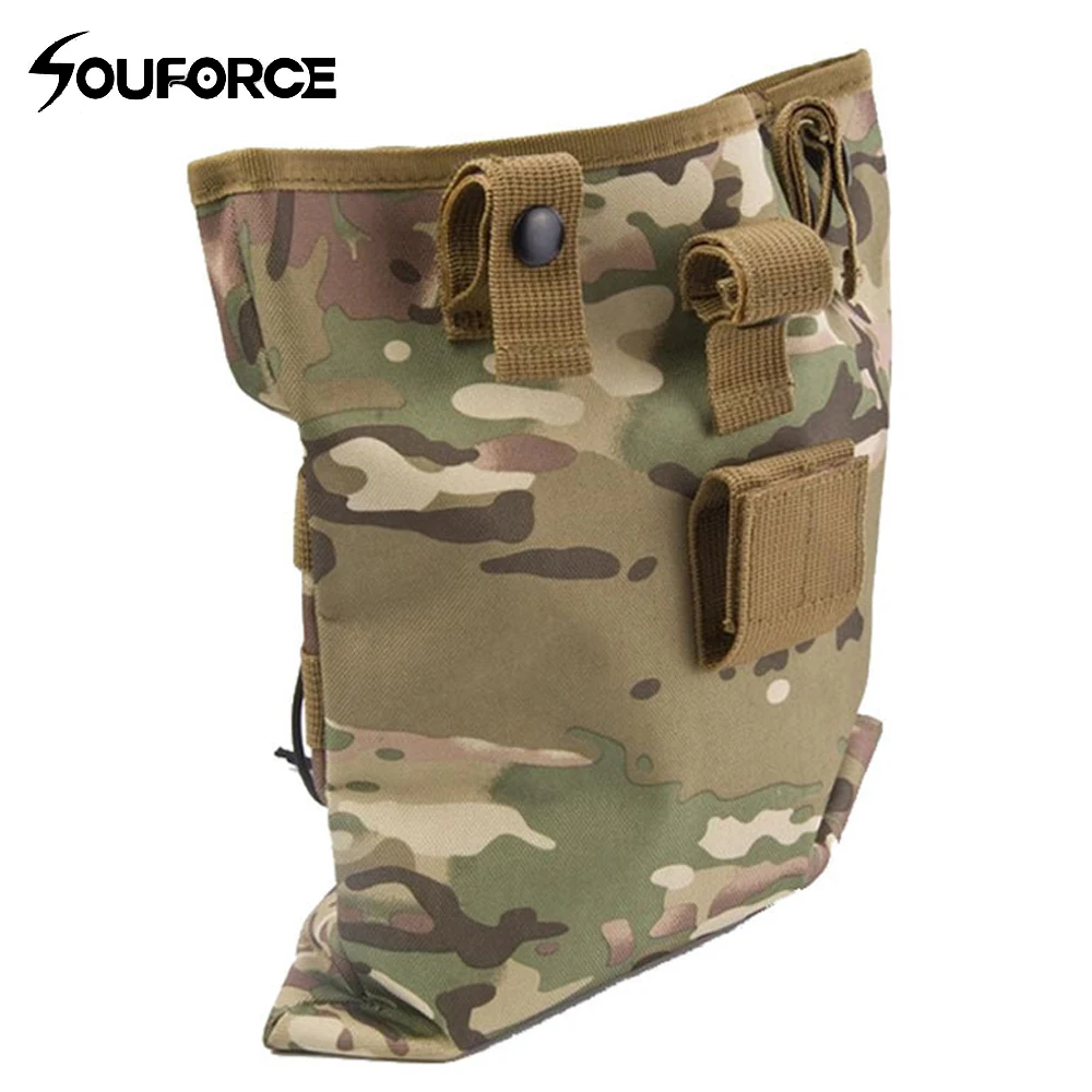 

5 Color Tactical Magazine Recycling Bag Mag Dump Pouch Sundries Large Molle Capacity Military Airsoft Paintball Hunting Bag