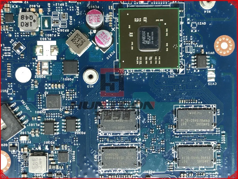 Подлинная материнская плата для ноутбука Lenovo Ideapad B50 80 ZIWB2/ZIWB3/ZIWE1 LA B091P SR23W I7 5500U DDR3L