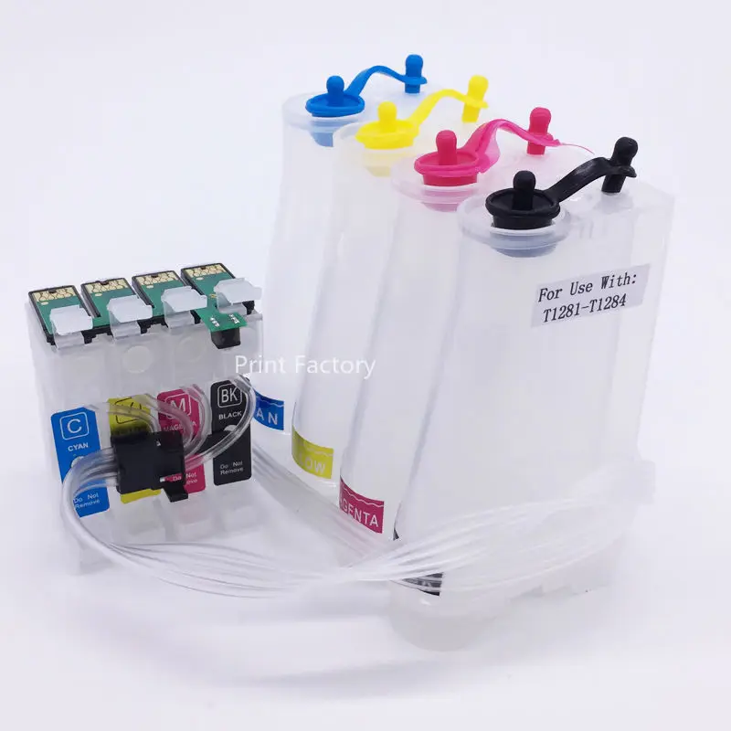 T1281 T1284 CISS система чернил с чипом для Epson S22 SX125 SX420W SX425W SX235W SX130 SX435W SX230 SX440W BX305F BX305FW|ciss