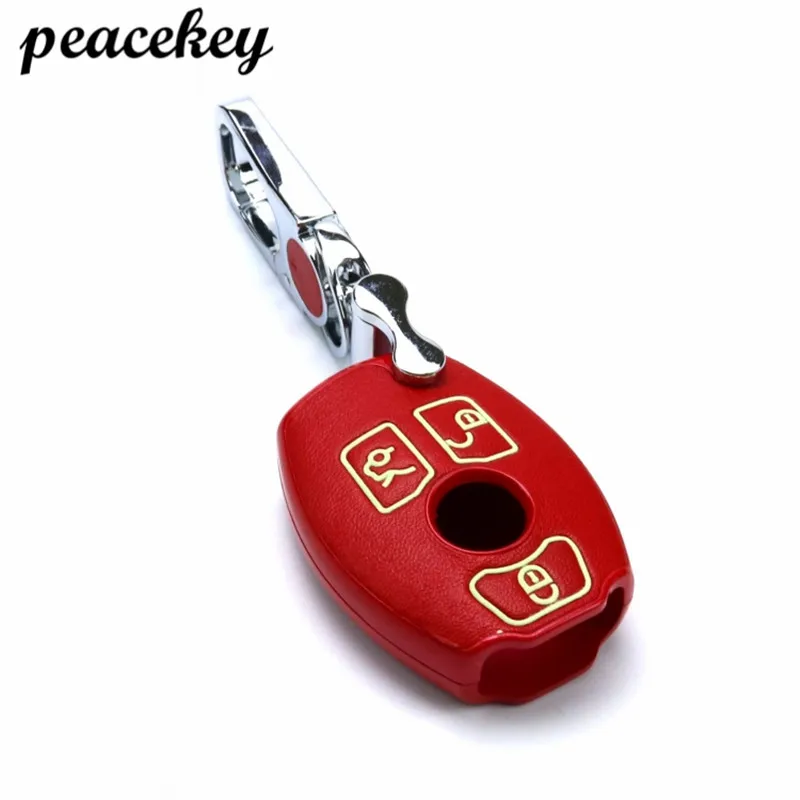 Чехлы для автомобильных ключей Peacekey Mercedes аксессуары Benz W203 W210 W211 W124 Smart-2/3 кнопки