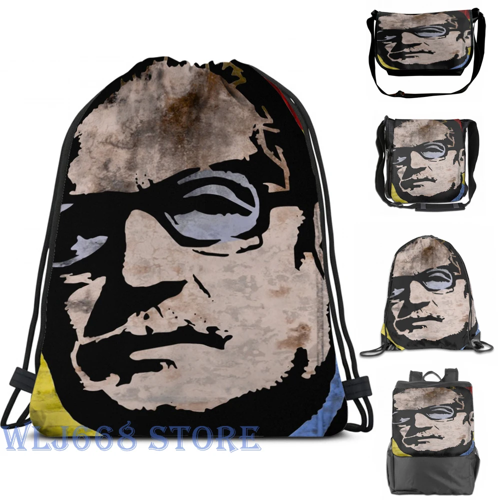 Забавные сумки через плечо с графическим принтом для женщин Salvador Allende рюкзак на