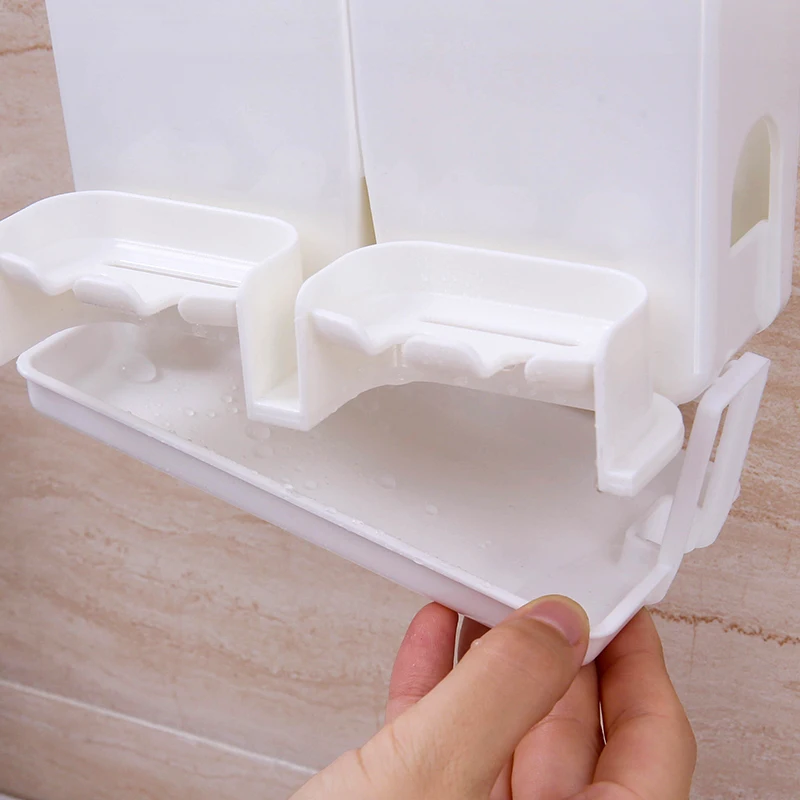 Многофункциональный настенный держатель для зубных щёток 14 х9х13 см|Держатели