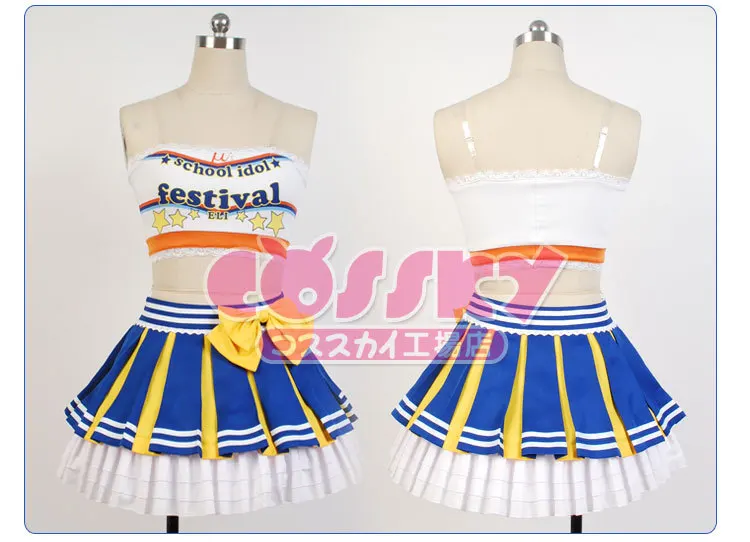 Lovelive школьный кумир проект фестиваль черлидеров Эли аясе Косплей Костюм на заказ