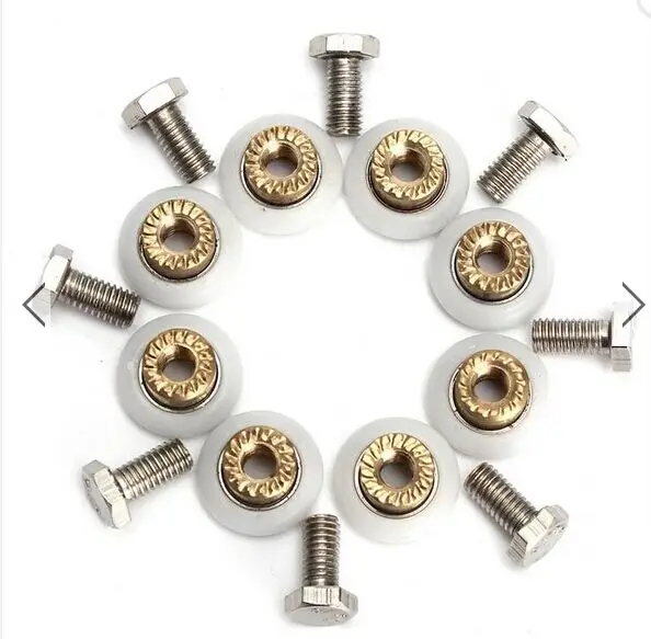 8 x rodamitos De Mampara/De pasillo/ruetas 19 мм|roller|roller trainerroller skate led lights |