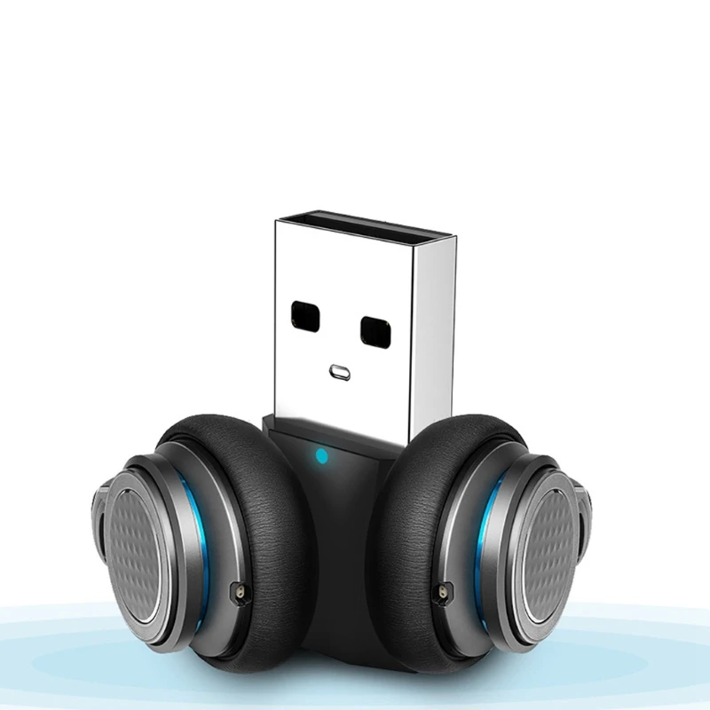 1 комплект USB Bluetooth передатчики 4 2 беспроводной аудио Музыка Стерео адаптер донгл