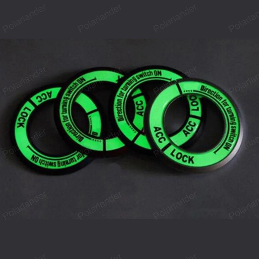 Светящаяся наклейка с кольцом зажигания для S/ubaru X/V F/orester o/utback l/egacy I/mpreza cay